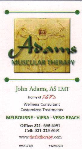 Muscular therapy